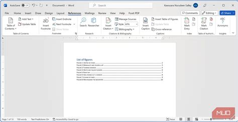 How To Create Table Of Figures In Word Document At Liza Finley Blog