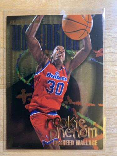 Fleer European Rasheed Wallace Hot Packs Ebay