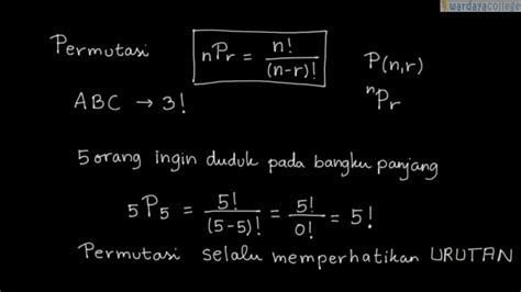 Contoh Soal Faktorial Permutasi Dan Kombinasi LEMBAR EDU