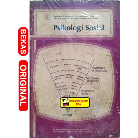 Jual Psikologi Sosial Delima Noer Aseptina Syahabudin Depdikbud