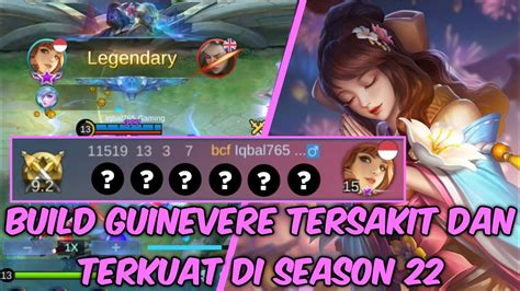 Build Guinevere Tersakit Dan Terkuat Di Season Mobile Legends