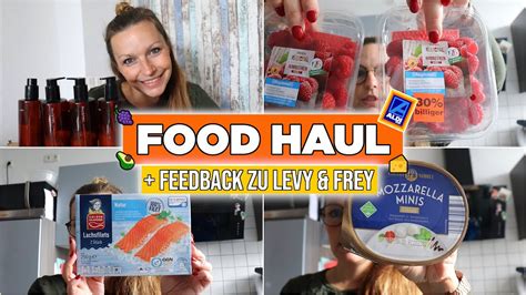 35 FOOD HAUL Levy Frey Feedback ALDI Süd Wocheneinkauf August