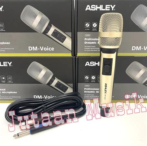 Mic Kabel Mic Ashley DM Voice Original Ashley Lazada Indonesia