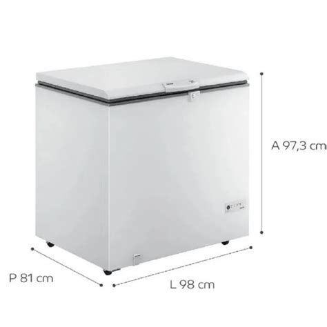 Freezer Horizontal Consul 309 Litros Branco 110V CHA31FBANA