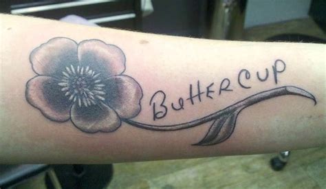 Buttercup flower tattoo ideas - ffright