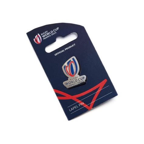 RWC 2023 Silver Logo Pin | Champions Of The World