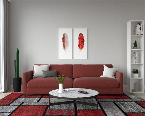 Discover 8 Color Scheme Ideas to Enhance Your Red Sofa - roomdsign.com