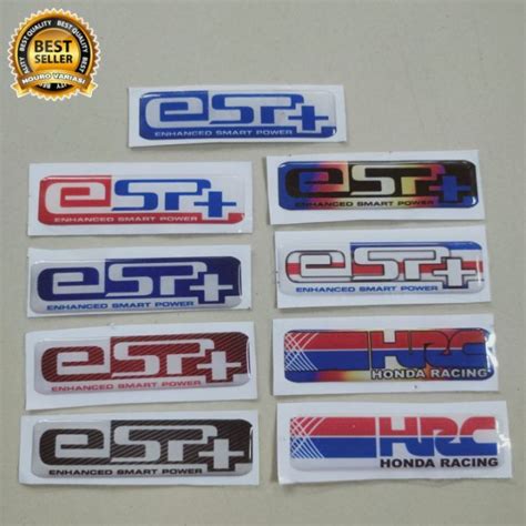 Emblem Timbul Logo Esp Plus Honda Pcx Beat Vario Pcx