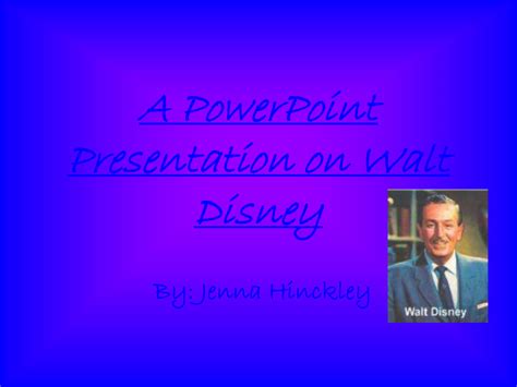 Solution Walt Disney Presentation Studypool