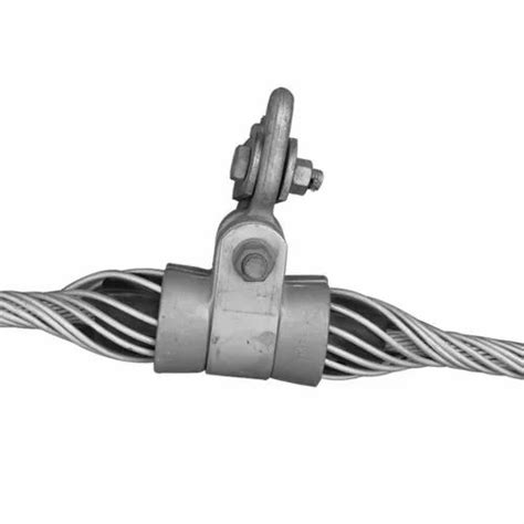 Galvanized Steel Armour Grip Suspension Clamp For EHV Lines Cable