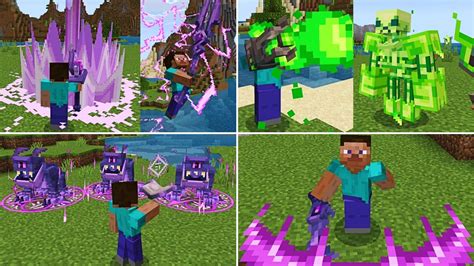 Rpg Weapons Mcpe Gran Addon De Magia Para Minecraft Pe Youtube