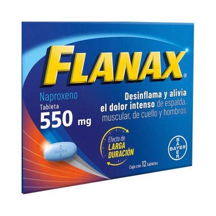 Flanax Mg Analg Sico Antiinflamatorio Tabletas