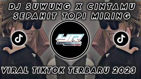 DJ SUWUNG X CINTAMU SEPAHIT TOPI MIRING VIRAL TIKTOK TERBARU 2023