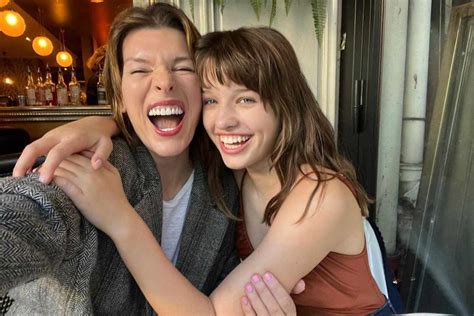 Milla Jovovich Jokes She S Created A Monster After Her Daughter 16