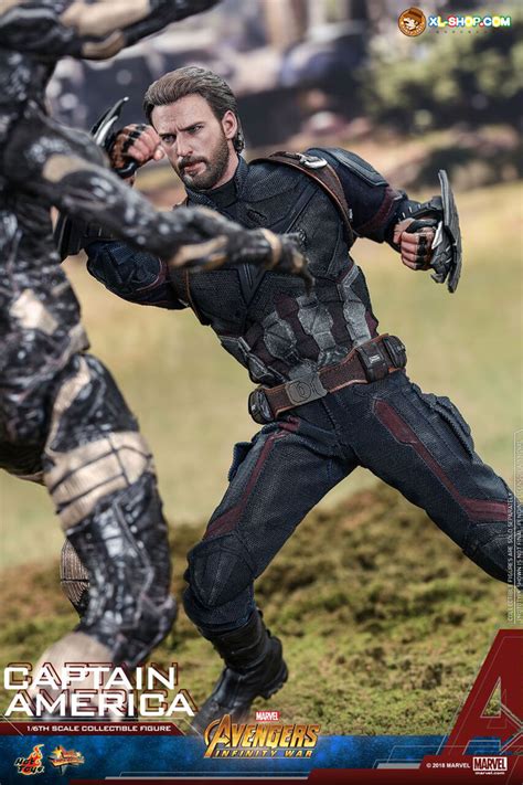 Hot Toys MMS480 Avengers Infinity War 1 6th Scale Captain
