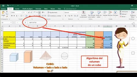 Algoritmo para el cálculo de áreas y volúmenes YouTube