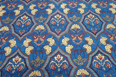 Upholstery Fabric Turkish Fabric By The Yards Turkish Navy Etsy