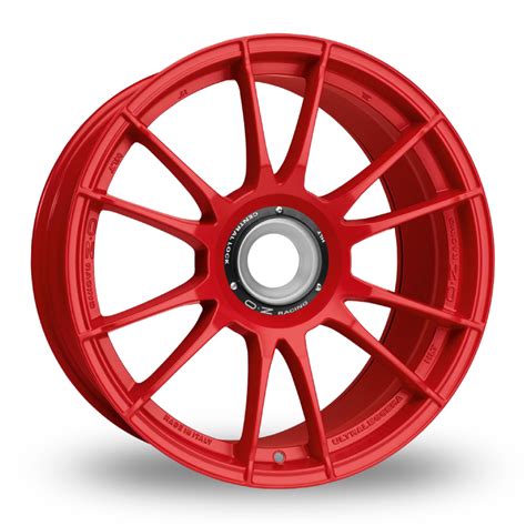 Oz Racing Ultraleggera Hlt Cl Red Wider Rear Alloy Wheels Wheelbase