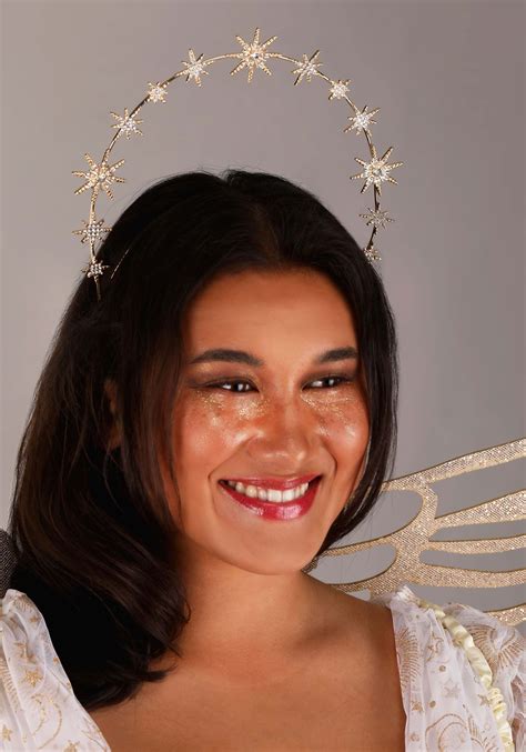 Plus Size Gold Starburst Angel Womens Costume Angel Costumes