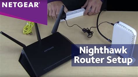 How To Install Your Netgear Nighthawk Wireless Router R7000 Youtube