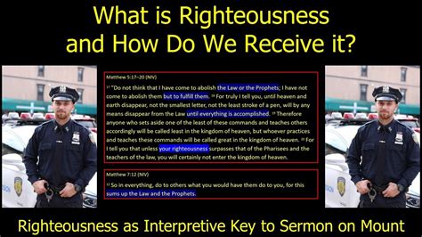 What Is Righteousness And How Do We Receive It Righteousness As