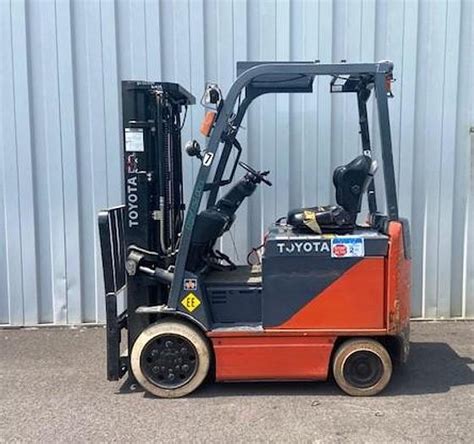 Used Toyota Fbcu Electric Ee Rated Lb Wheel Sit Down Rider