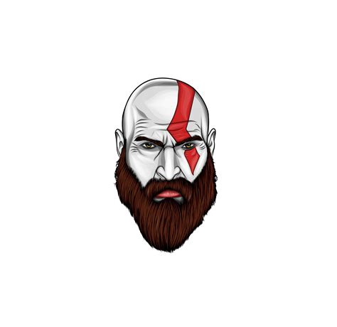 Kratos From God Of War Vector Art R Starinskyclub