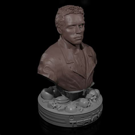 Fichier STL Arni Le Terminator T 800Idée pour impression 3D à