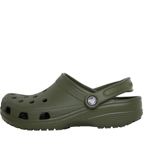 Buy Crocs Kids Classic Clogs Army Green