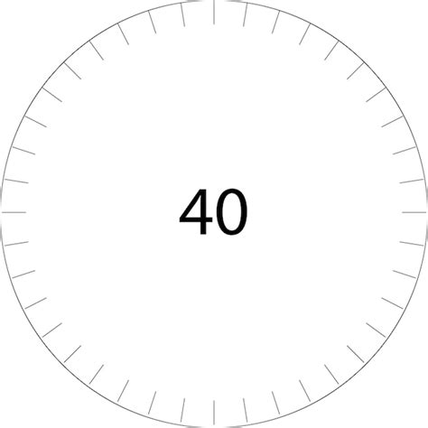 Premium Vector Circle Dial Scale Division Round Template Circular