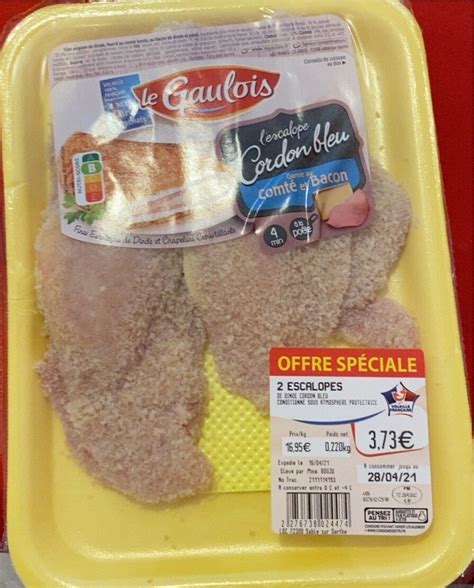 Lescalope Cordon Bleu Le Gaulois