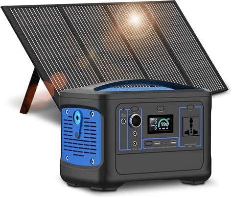 600W Solare Generatore Con 100W Portatile Solare Pannello 153600 MAh