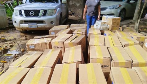 Incautan En Metapán Más De 10 000 Paquetes De Cigarros De Contrabando