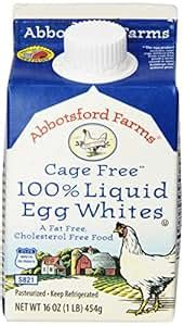 Abbotsford Farms Cage Free 100 Liquid Egg Whites 16 Oz Amazon