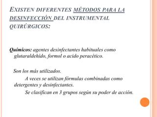 Conceptos B Sicos Sobre Esterilizaci N Del Instrumental Quir Rgico Ppt