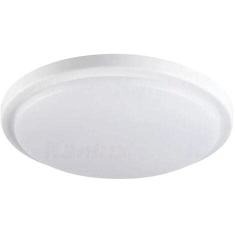 Plafoniera Led Stagna Parete Soffitto Bianco Naturale Sensore Di