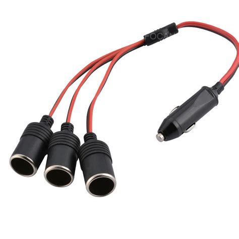 12V 24V Car Cigarette Lighter Plug To Socket Cable China Cigarette