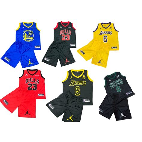 Conjunto Infantil Basquete Melhores Times Da NBA Chicago Bulls Preto E