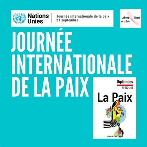 Journ E Internationale De La Paix La Route De La Soie Editions