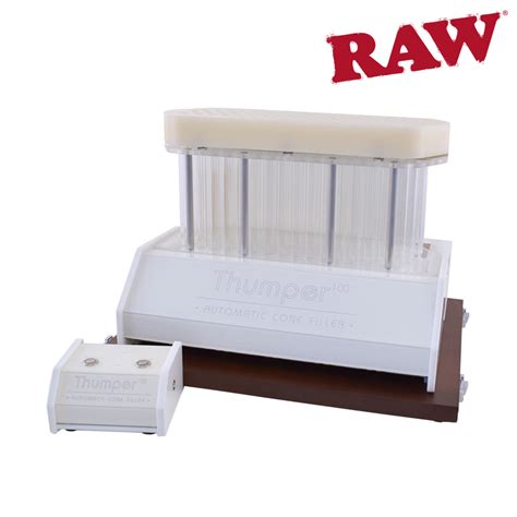 Raw Thumper Cone Filler Pre Rolled Filling Machine Fills 100 Cones