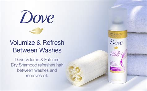 Dove Care Between Washes Dry Shampoo Volume And Fullness Hair Treatment For Oily