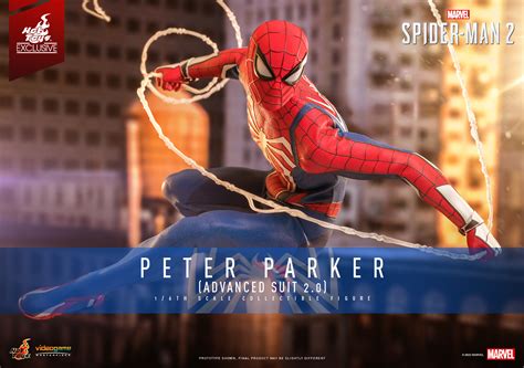 Hot Toys Marvel S Spider Man Peter Parker Advanced Suit