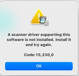 IJ Scan Utility - Error Code: 15,230,0 - Canon Community