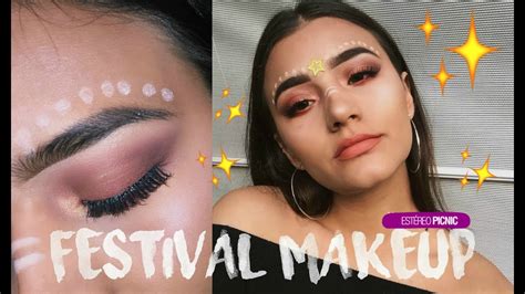 Maquillaje Para Festival De Musica Youtube