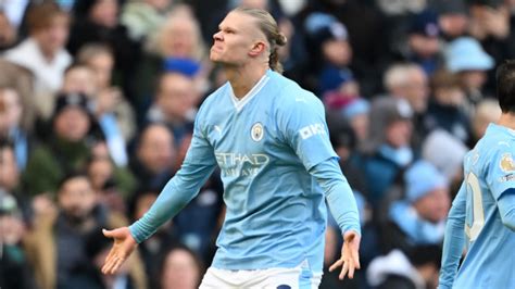 Erling Haaland está jogando pelo Man City hoje Jugo Mobile