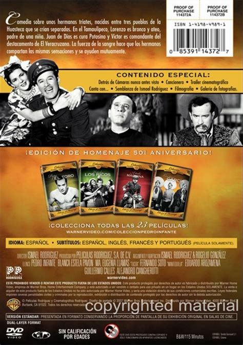 Coleccion Pedro Infante Los Tres Huastecos Dvd Dvd Empire