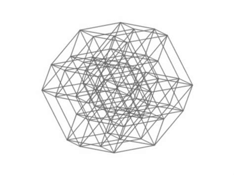 hypercube dimensions cube sacred geometry