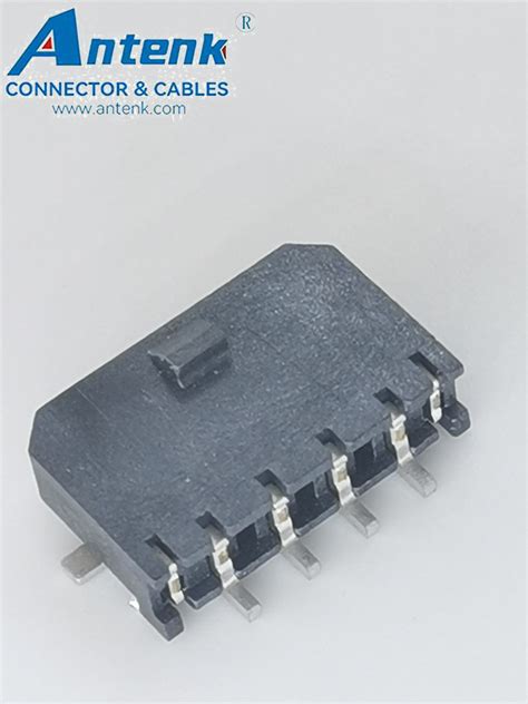 Way Mm Smt Right Angle With Forking Grounding Pcb Receptacles