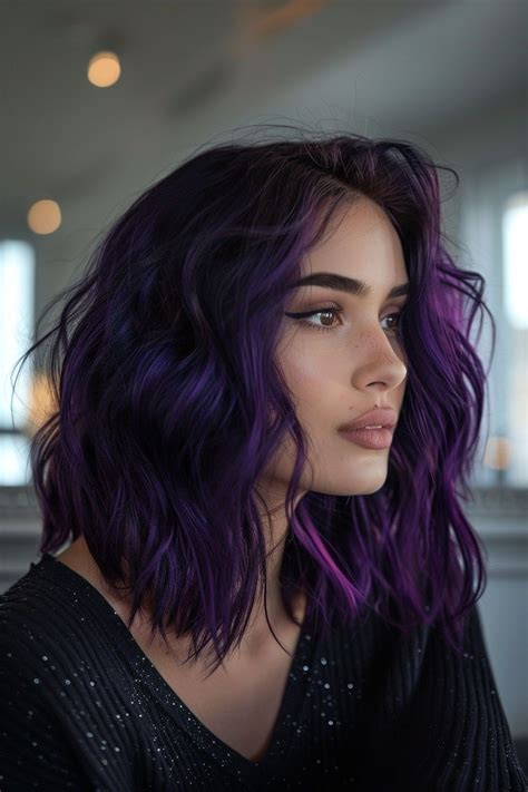 90 Creative Purple Hair Color Ideas In 2024 Hair Color Purple