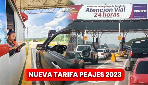 Aumento De Peajes 2023 Tarifa De Peajes En Venezuela 2023 Revisa La